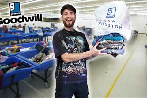 I Spent An Entire Day Thrifting At The Goodwill Outlet! How Much I Made...