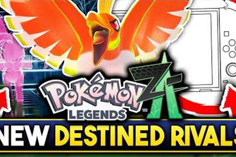 POKEMON NEWS! DESTINED RIVALS ANNOUNCED! NEW NINTENDO SWITCH 2 PATENT LEAKS &  LEGENDS ZA..