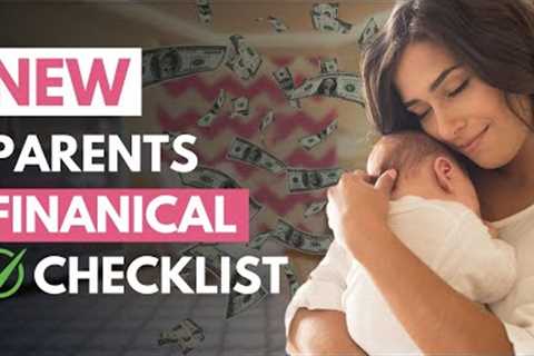 Financial Planning Checklist For Parents To Be  @FinCocktail