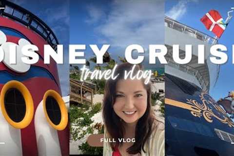 Disney Fantasy Cruise Vlog (4Night to Castaway Cay and Lighthouse Point)