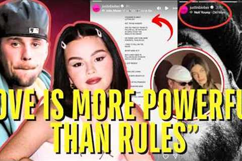 Justin Bieber REACTS in Multiple Ways After Selena Gomez & Benny Blanco Release Album!