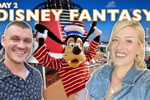 Exploring The DISNEY FANTASY: Our First Time | Frozen, Europa Pub Crawl, Spa, Cocktails, Cruise Line