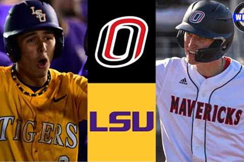 Omaha vs LSU Highlights (Game 3) | 2025 College Baseball Highlights