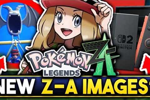 POKEMON NEWS! NEW LEGENDS Z-A IMAGES? NEW NINTENDO SWITCH 2 RELEASE DATE HINTS & MORE!
