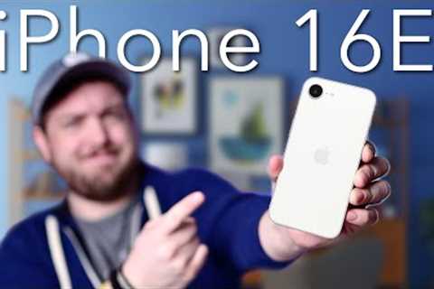 It's OFFICIAL! Here is the iPhone 16E! EVERYTHING New!