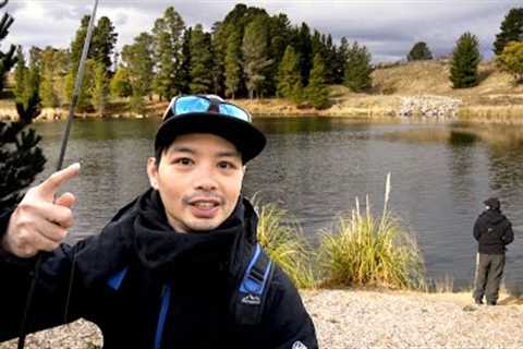 Fishing a freshwater lake!