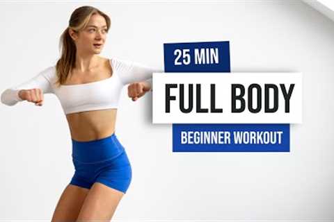 25 MIN NEW TO HIIT Workout, for Beginners - No Equipment - Full Body, No Repeat Home Workout