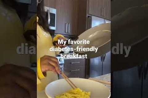 My favorite diabetes-friendly egg breakfast #shorts