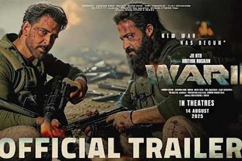 War 2 | Official Trailer | Hrithik Roshan | Jr NTR | Kiara Advani | Ayan Mukerji | YRF Spy Universe