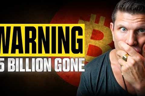 Crypto In TROUBLE? $5 Billion BANK RUN Just HAPPENED!