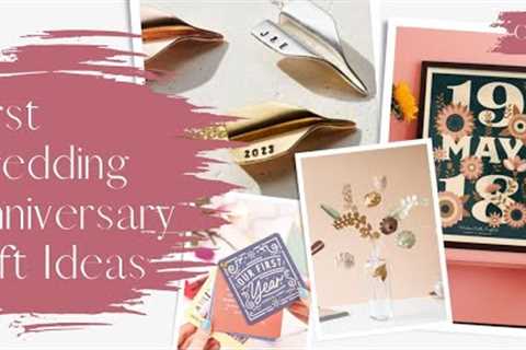 1st Wedding Anniversary Gift Ideas | Paper Themed Gift Guide