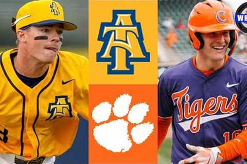 North Carolina A&amp;T vs #14 Clemson Highlights | 2025 College Baseball Highlights