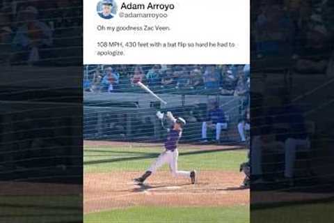 Bat flip of the year 😂 #baseball