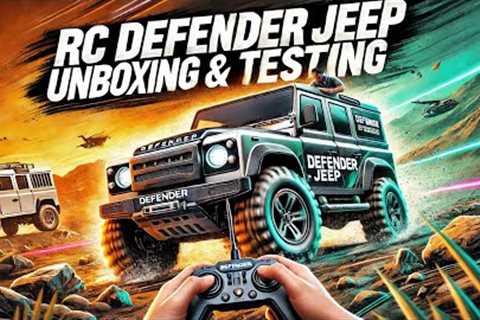NEW RC DEFENDER CAR UNBOXING | Remote Control Stunt Car | Remote Control Super Car | Remote Car