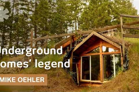Idaho modern oldtimer builds underground &amp; solar $50 houses