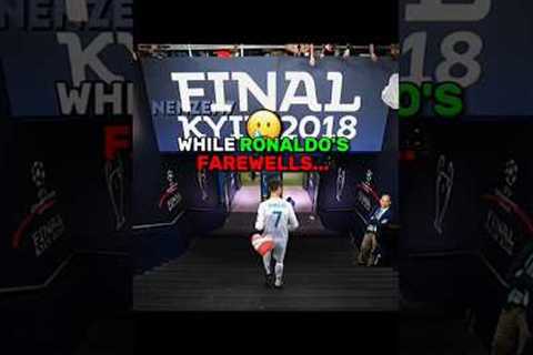 Ronaldo Never Had Farewells From Real Madrid 💔😕 #shorts #viral #funny #trending #fypシ #fyp