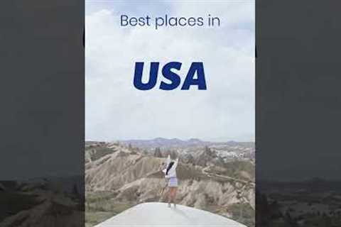 Best Places to visit in the USA #USA #tour #trip