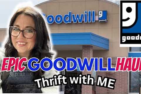 GOODWILL had all the goods today | Thrift with me | HAUL