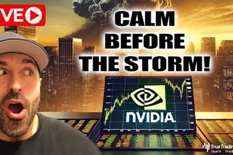 Stock Market Live Trading Recap Calm Before The Storm, NVDA Earnings Outlook &amp; How To Trade..