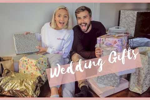 Opening all our WEDDING GIFTS || Mr &amp; Mrs Thomas