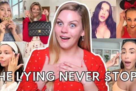 90 MINUTES OF CALLING OUT INFLUENCERS FOR LYING &amp; BEING FAKE | Influencer Insanity Ep 16