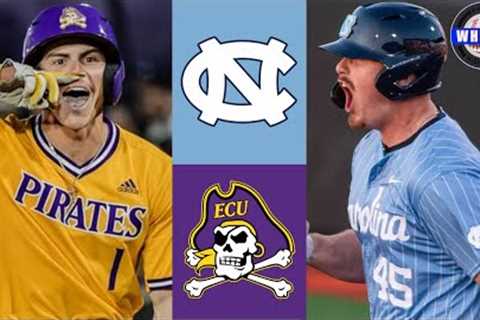 #5 North Carolina vs East Carolina (Game 3) | 2025 College Baseball Highlights