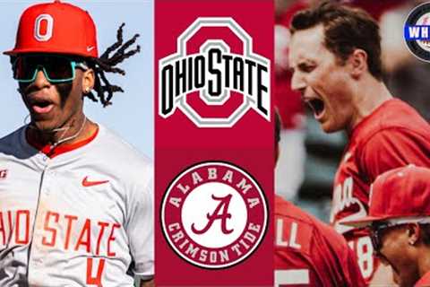 Ohio State vs Alabama (AMAZING GAME!) | 2025 College Baseball Highlights