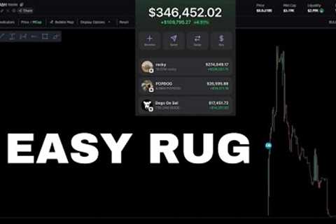 How to Rug Pull Meme Coins and Make $10K+ (LIVE PROOF)