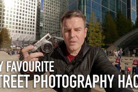 Try this! My FAVOURITE street photography hack! London with the Fujifilm X100V