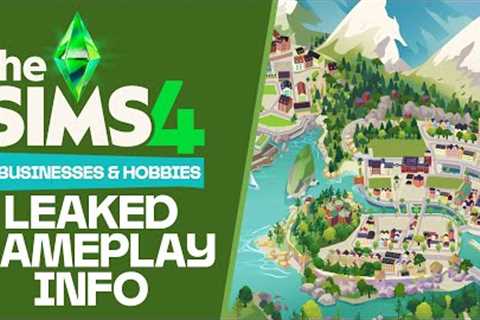 NEW Businesses &amp; Hobbies LEAKED Gameplay/Info! (Animal Daycares, Milestones, Family Recipes,..