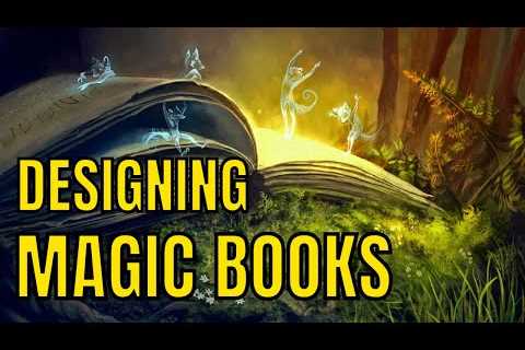 Designing MAGIC BOOKS for TTRPG's and D&D 🔴#4k LIVE