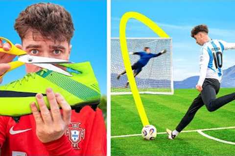 I Tested Ronaldo VS Messi Life Hacks