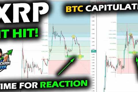 XRP Price Pairs Hit Supports as Bitcoin Price Sets New Low, Reaction Levels Reached