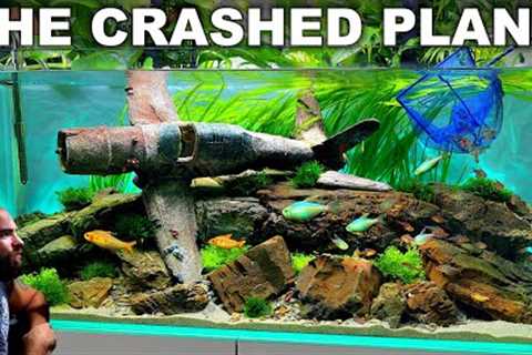FULL AQUARIUM BUILD - The Crashed Plane Tank!