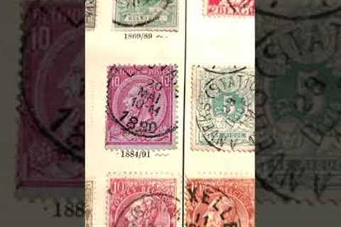 Philately. Belgium. Vintage. Collecting. Hobby. Retro
