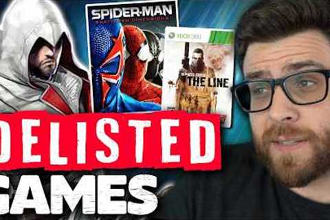 Unfortunately MORE Delisted Video Games you can't play anymore