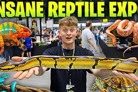 I SPENT 3,000$ AT THIS REPTILE EXPO! *INSANE*