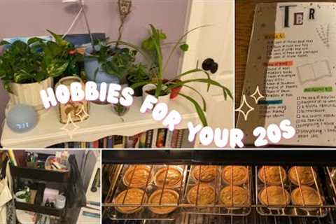 the ultimate hobby reset | trying new things in my 20’s!