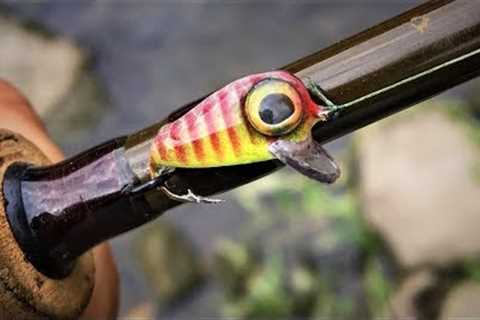 Smallest CrankBait Ever | One Day Build to Catch