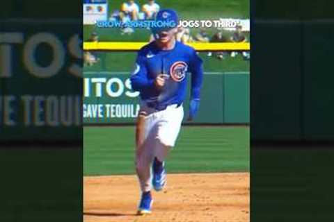 Pete Crow-Armstrong Is FAST! 😤 | #shorts #baseball