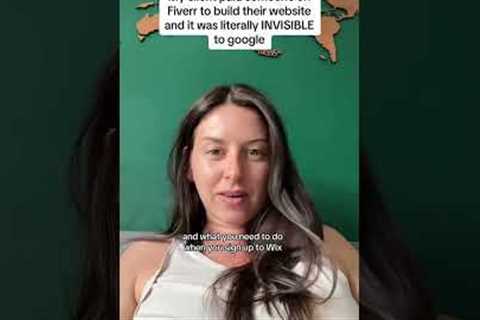 WARNING: Watch this if you have a Wix Website - SEO tips
