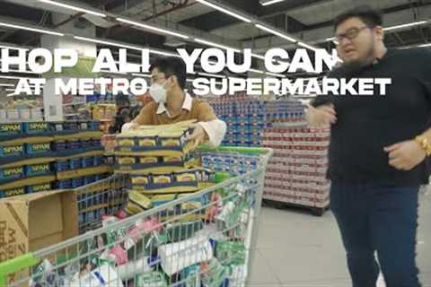 1-Minute All-You-Can-Shop at Metro Supermarket