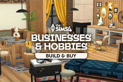 The Sims 4 Businesses &amp; Hobbies Expansion Pack: Build &amp; Buy Overview [Including DEBUG]