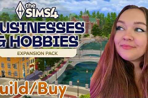 EARLY ACCESS: The Sims 4 Businesses &amp; Hobbies Build/Buy Overview ✨