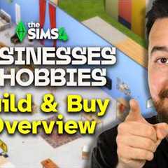 The Sims 4 Businesses & Hobbies - Build Buy Overview