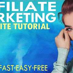 Make An Affiliate Marketing Website - Make $21,000 A Month Passive Income