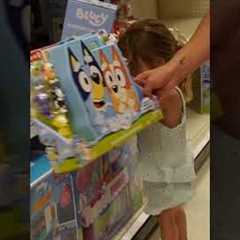 Toddler Buys Toys For Baby Sister!