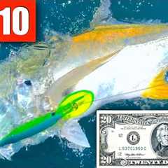 TOP 10 Saltwater TROLLING lures {MONEY}