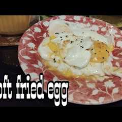 Healthy breafast soft fried egg#cooking#trending