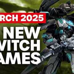 12 Exciting New Games Coming to Nintendo Switch - March 2025